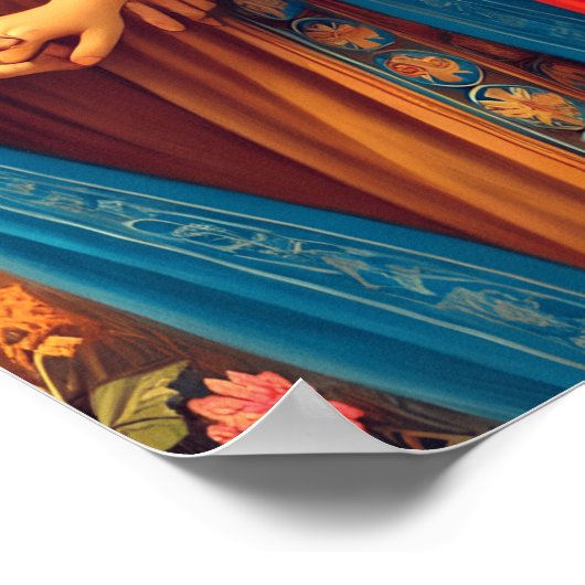 Ruth 1 Hand in Hand mit dem Glauben Poster (Ecke)