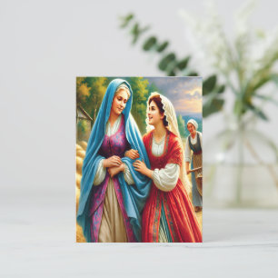 Ruth 1 Reise zu neuen Anfängen Postkarte