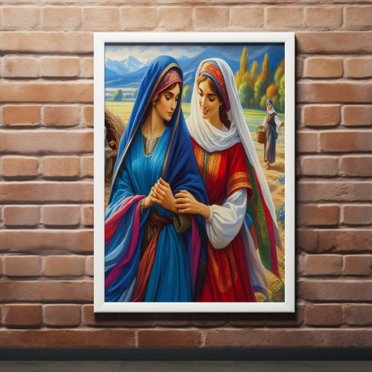 Ruth 1 Wandern in treuer Liebe Poster