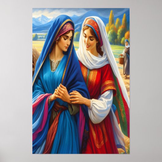 Ruth 1 Wandern in treuer Liebe Poster (Vorne)