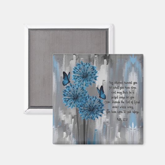 Ruth 2:12 magnet (Vorderseite/Rückseite)