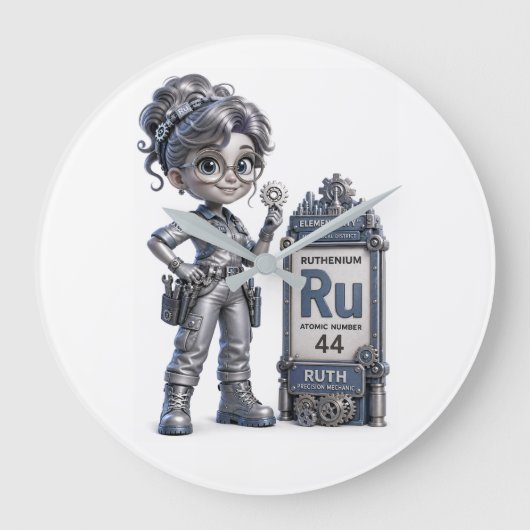 RUTH ATOMIVRA GROßE WANDUHR (Vorderseite)