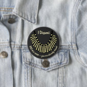 Ruth Bader Ginsberg I Dissent Button (Beispiel)