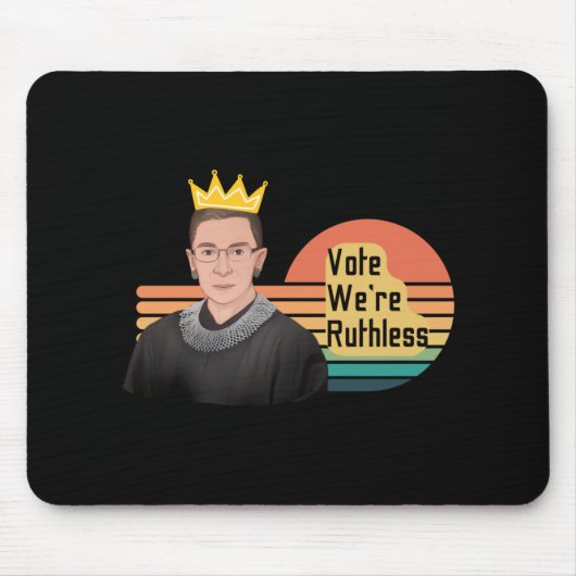 Ruth Bader Ginsberg RBG Mousepad (Vorne)