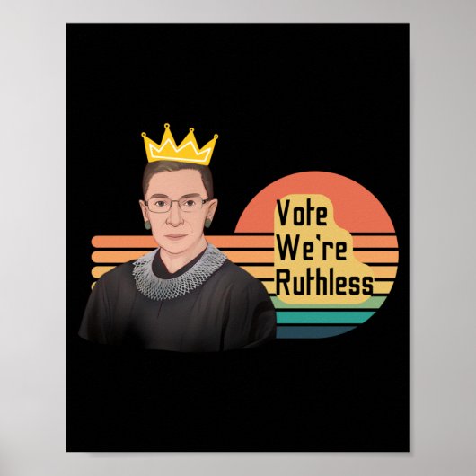 Ruth Bader Ginsberg RBG Poster (Vorne)