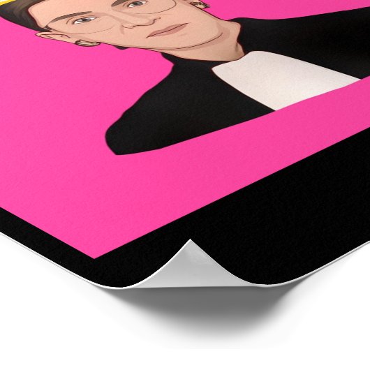 Ruth Bader Ginsberg RBG Poster (Ecke)