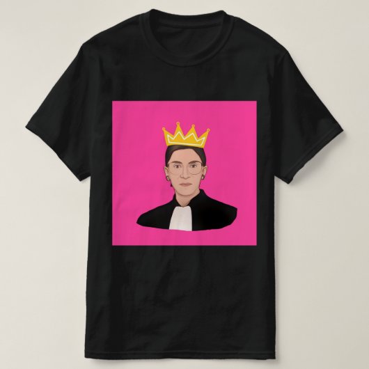 Ruth Bader Ginsberg  RBG  Poster T-Shirt (Design vorne)