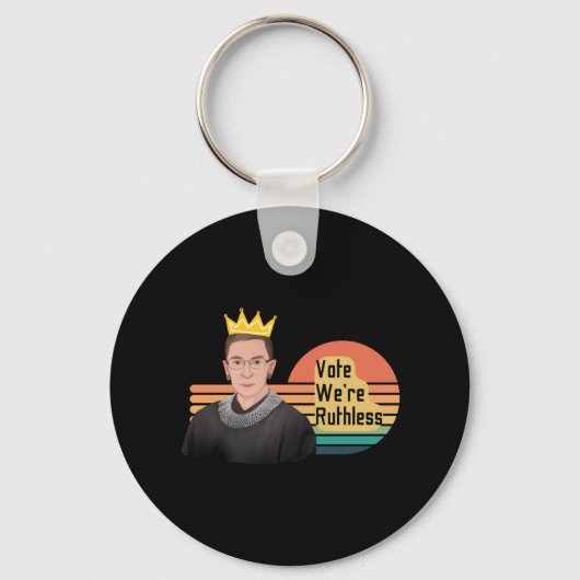 Ruth Bader Ginsberg RBG Schlüsselanhänger (Vorderseite)