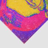 Ruth Bader Ginsburg 1983, Pop Art Portrait Seidenpapier (Ausschnitt)