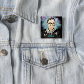 Ruth Bader Ginsburg - Abstimmung blau Button (Beispiel)