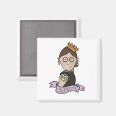 Ruth Bader Ginsburg, berüchtigte RBG Magnet (Vorderseite/Rückseite)