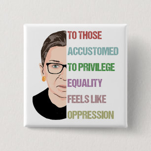 Ruth Bader Ginsburg, berühmtes RBG Poster Button