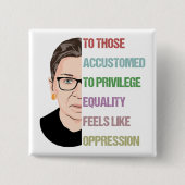 Ruth Bader Ginsburg Button (Vorderseite)