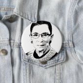 Ruth Bader Ginsburg Button (Beispiel)