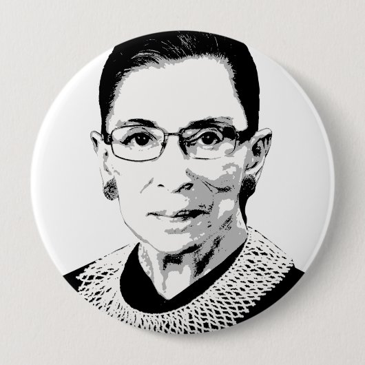 Ruth Bader Ginsburg Button (Vorderseite)