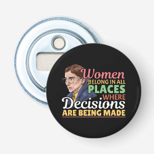 Ruth Bader Ginsburg Feministische Anwältin Richter Flaschenöffner