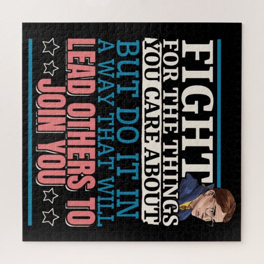 Ruth Bader Ginsburg führt andere an Puzzle (Horizontal)