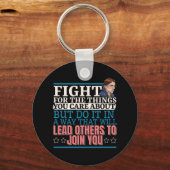 Ruth Bader Ginsburg führt andere an Schlüsselanhänger (Vorderseite)