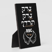 Ruth Bader Ginsburg - "Gerechtigkeit verfolgen" - Fotoplatte (Seite)