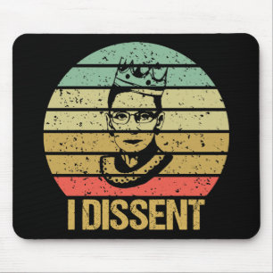 Ruth Bader Ginsburg, Girl Power, ich abweichend Mousepad