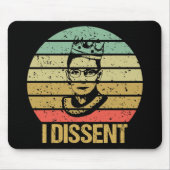 Ruth Bader Ginsburg, Girl Power, ich bin anderer M Mousepad (Vorne)