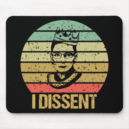 Ruth Bader Ginsburg, Girl Power, ich bin anderer M Mousepad (Vorne)