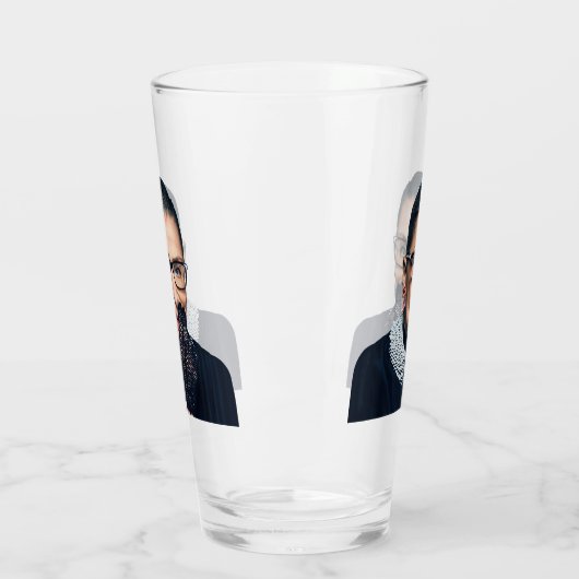 Ruth Bader Ginsburg Glas (Links)