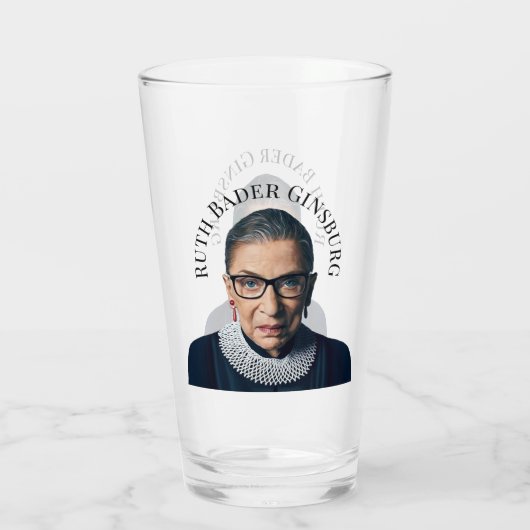 Ruth Bader Ginsburg Glas (Rückseite)
