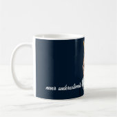 Ruth Bader Ginsburg Goldene Krone Kaffeetasse (Links)