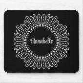 Ruth Bader Ginsburg Inspirierte Dissent Collar Mousepad (Vorne)