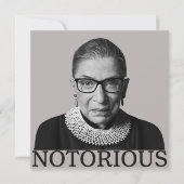 Ruth Bader Ginsburg Karte (Vorderseite)