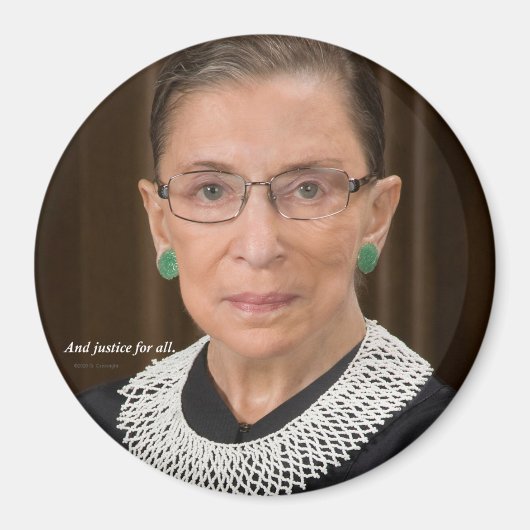 Ruth Bader Ginsburg Magnet (Vorne)