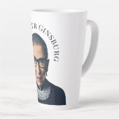 Ruth Bader Ginsburg Milchtasse (Rechte Ecke)