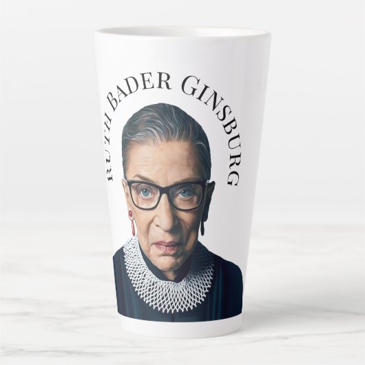 Ruth Bader Ginsburg Milchtasse (Vorderseite)
