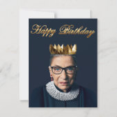 Ruth Bader Ginsburg mit Goldkrone (Vorderseite)