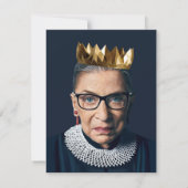 Ruth Bader Ginsburg mit Goldkrone (Rückseite)