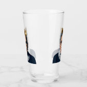 Ruth Bader Ginsburg mit Goldkrone Glas (Links)