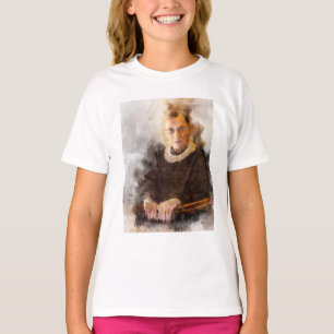 Ruth Bader Ginsburg mit Richter Robe Portrait T-Shirt