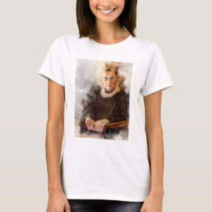 Ruth Bader Ginsburg mit Richter Robe Portrait T-Shirt