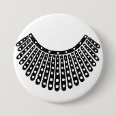 Ruth Bader Ginsburg Notorious RBG Collar Button (Vorderseite)