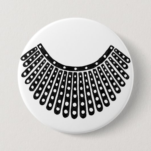 Ruth Bader Ginsburg Notorious RBG Collar Button (Vorderseite)