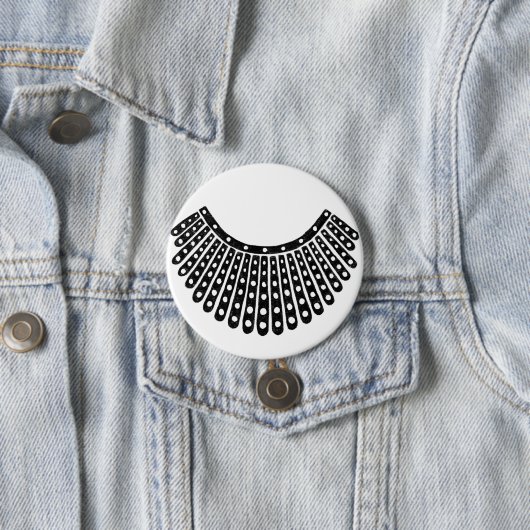 Ruth Bader Ginsburg Notorious RBG Collar Button (Beispiel)