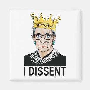 Ruth Bader Ginsburg, Notorious RBG, ich abweichend Magnet