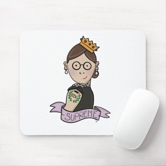 Ruth Bader Ginsburg, notorisches RBG Mousepad (Mit Mouse)