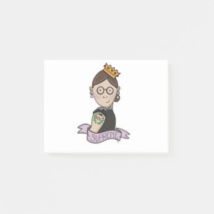 Ruth Bader Ginsburg, notorisches RBG Post-it Klebezettel