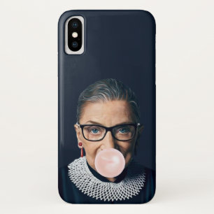 Ruth Bader Ginsburg Pink Bubble gum Case-Mate iPhone Hülle