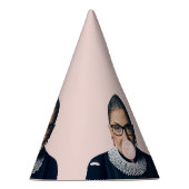 Ruth Bader Ginsburg Pink Bubble gum Partyhütchen (Rechts)