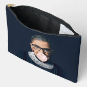 Ruth Bader Ginsburg Pink Bubble gum Zubehörtasche (Offen)