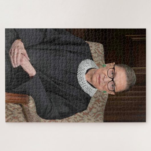 Ruth Bader Ginsburg Portrait Puzzle (Horizontal)