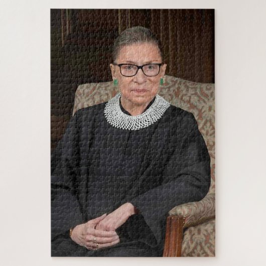 Ruth Bader Ginsburg Portrait Puzzle (Vertikal)